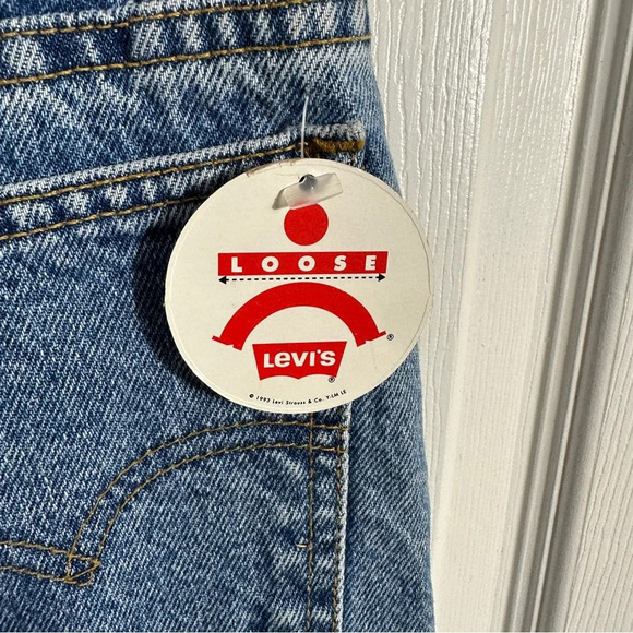 NEW with tags, Levi's vintage orange tab Husky 36 relaxed fit loose, denim - Picture 7 of 9